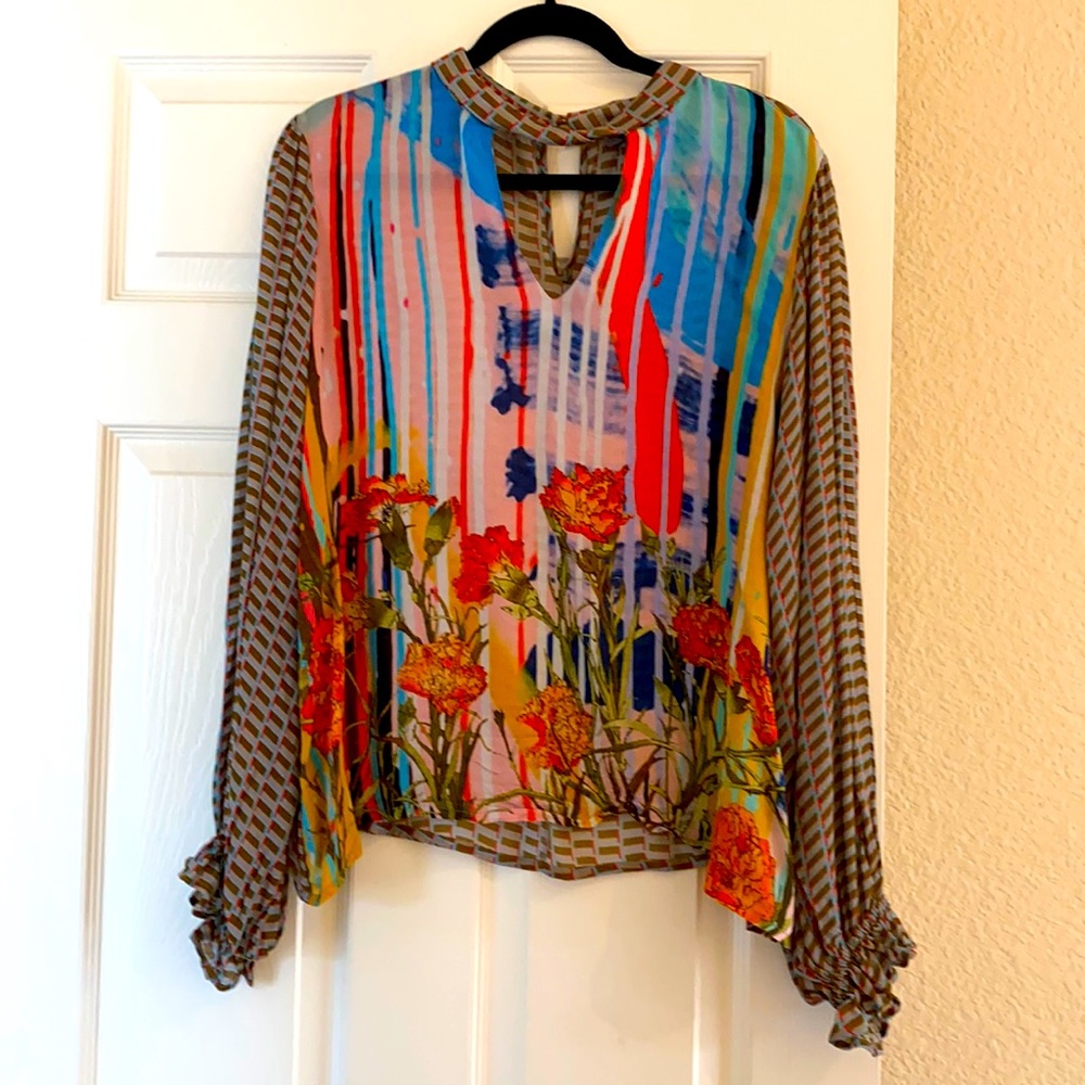 Anthropology blouse XL